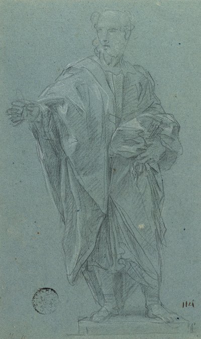 Study for a Statue of the Apostle Peter by Carlo Maratta or Maratti